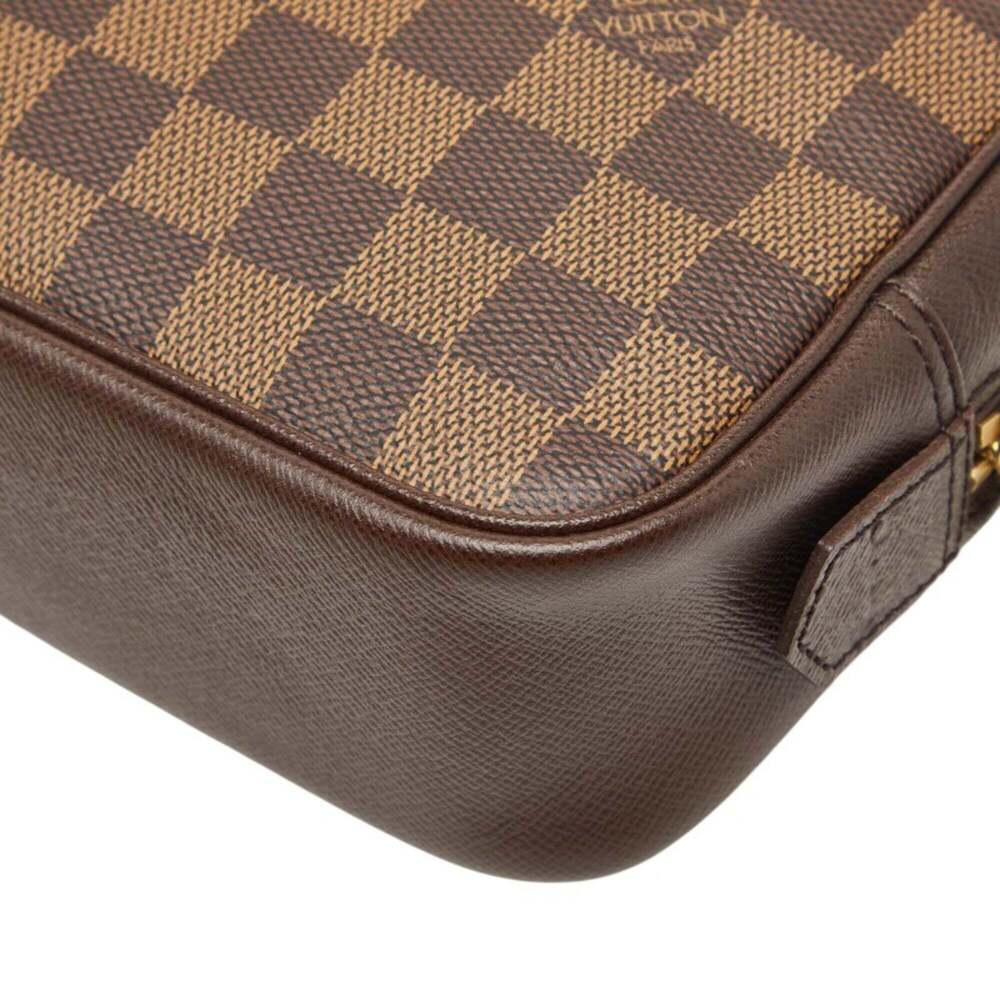 LOUIS VUITTON Brown Damier Pouch - Picture 6 of 12